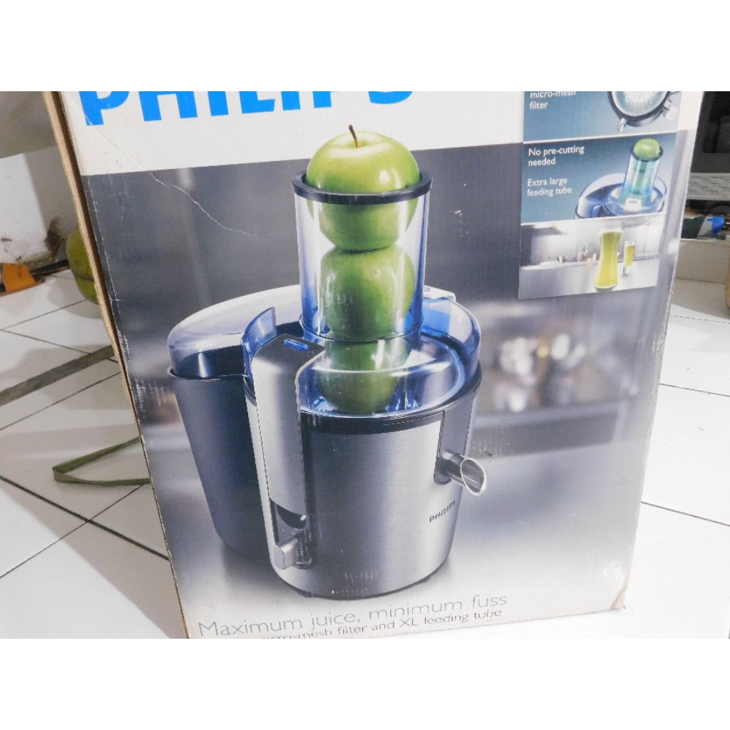 Garage Sale Preloved - Juicer PhiLIPS HR1861 700Watt - normal