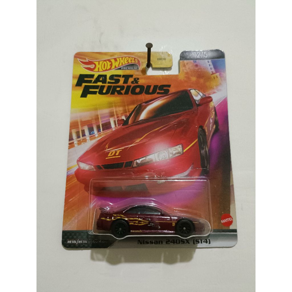 hotwheels Nissan 240sx s14 fast and furious premium