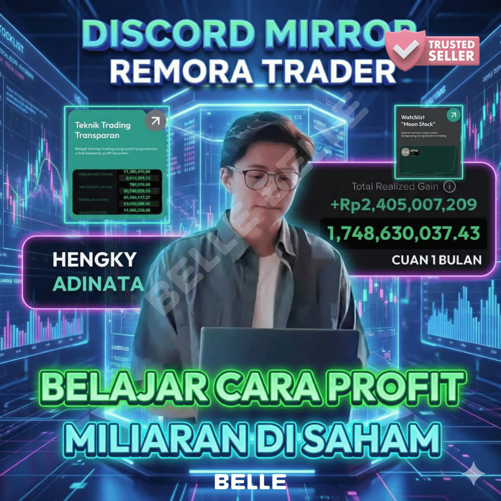 DISCORD MIRROR REMORA TRADER KELAS SAHAM belle