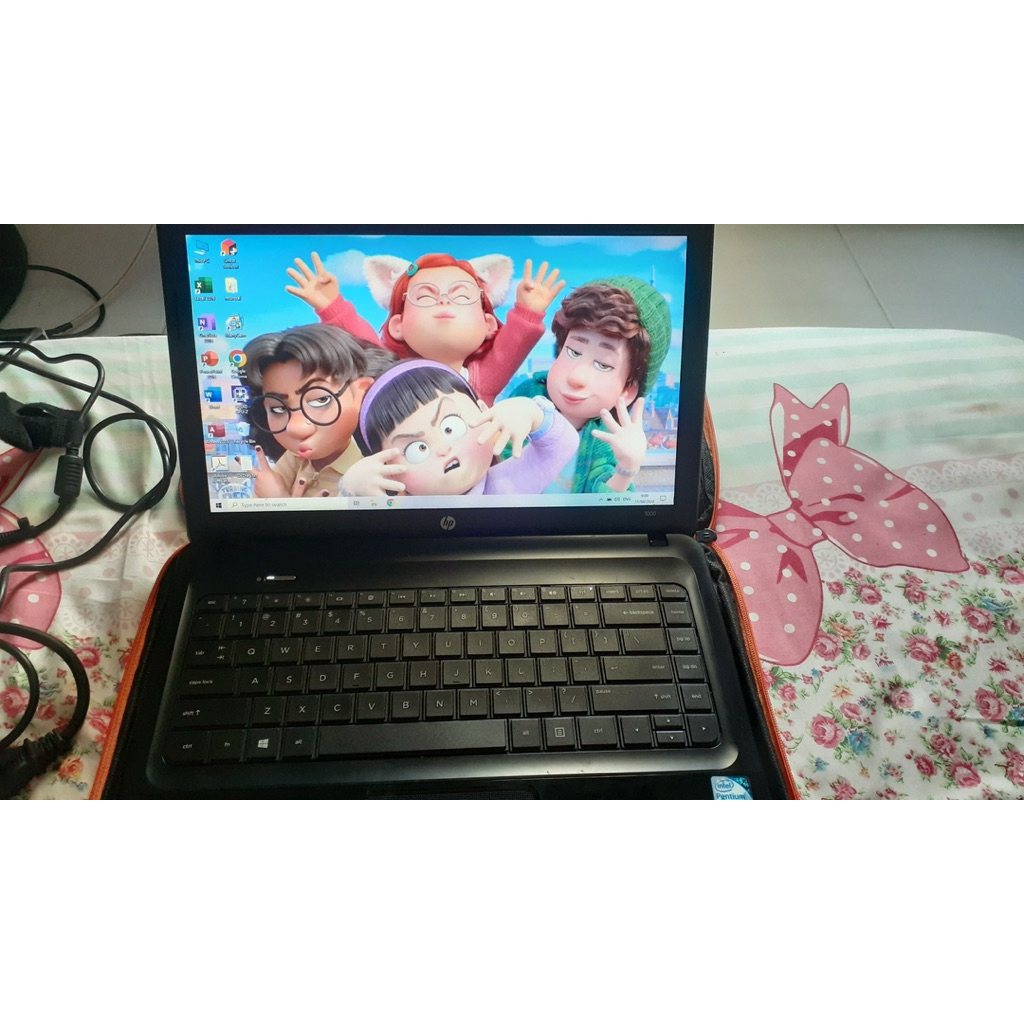 Laptop HP 1000 Ram 4 GB siap pakai