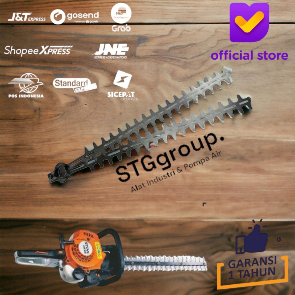Blade Stihl Hedge Trimmer HS 45 Pisau Hedge Trimmer Sparepart Pisau