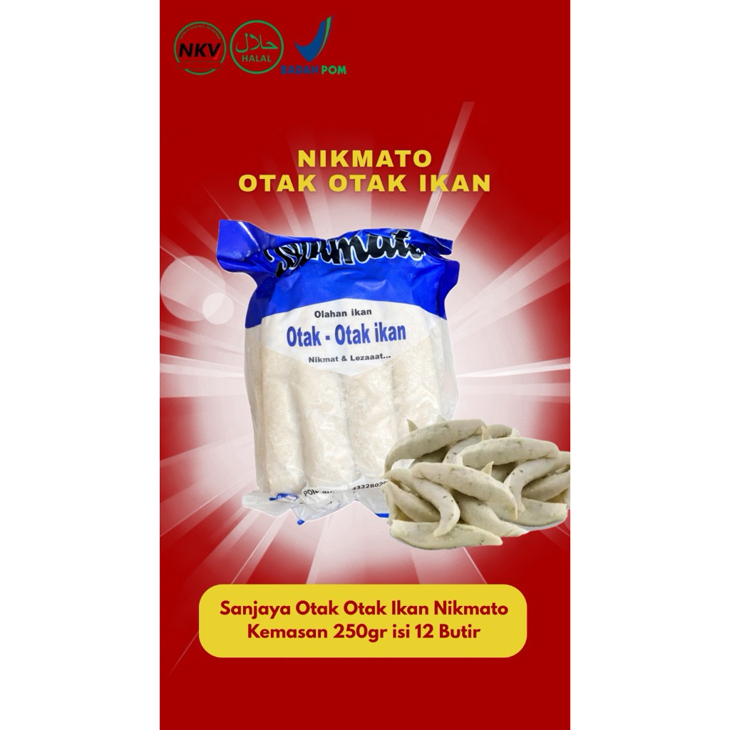 SANJAYA | Nikmato Otak Otak Ikan Frozen