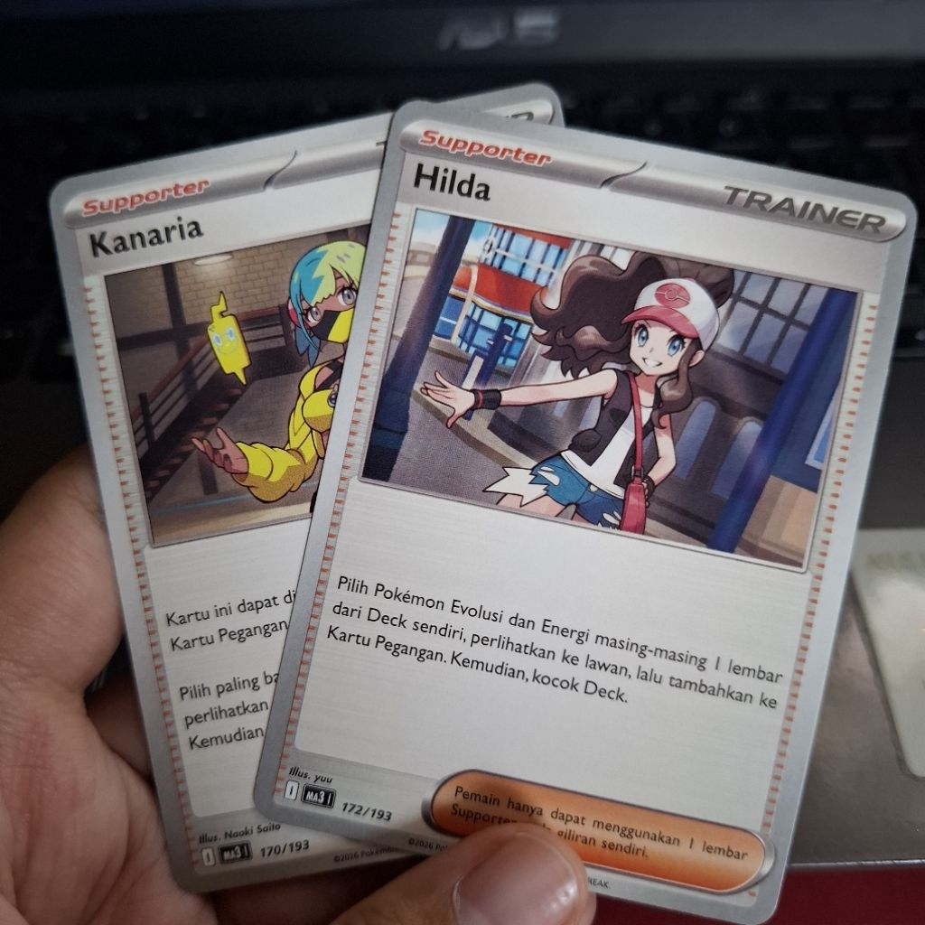 Hilda Kanaria trainer pokemon