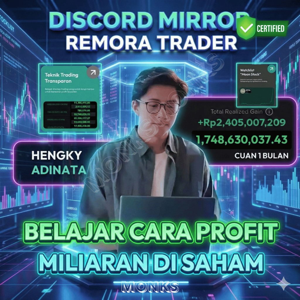DISCORD MIRROR REMORA TRADER KELAS SAHAM Monks