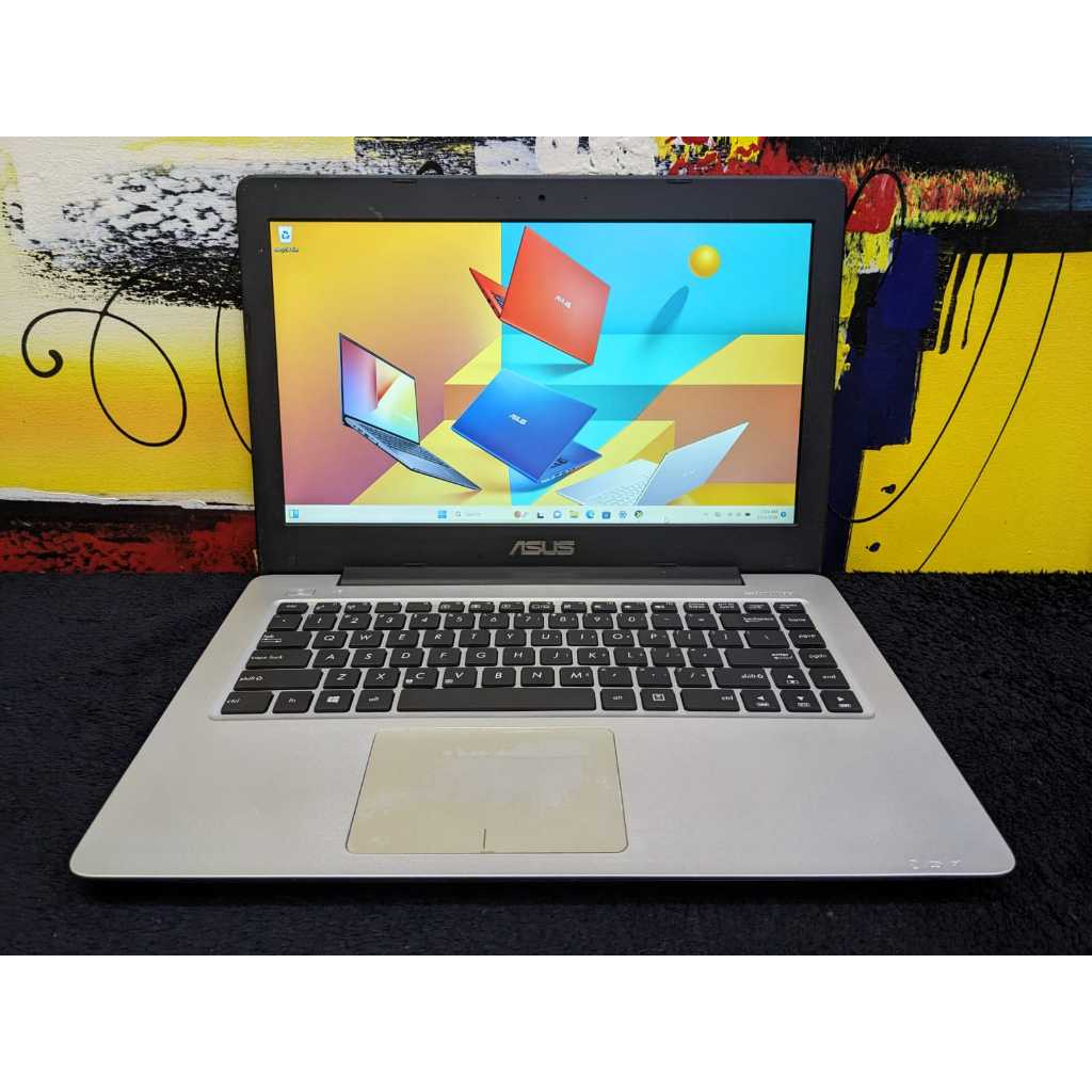 Laptop Asus X456U Core i5 Gen 7 4/256 Nvidia 940mx 2GB mulus