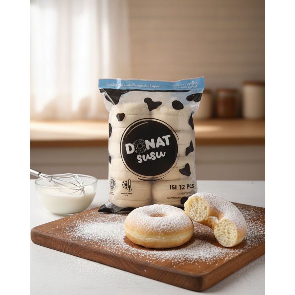 Donat Susu Kunang Kunang Frozen