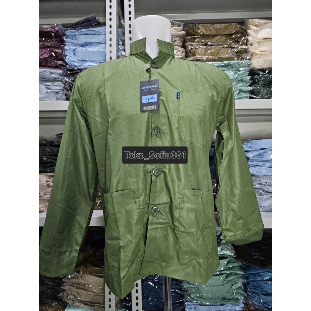 BAJU KOKO AMMU COLLECTION ORIGINAL 100% | HIJAU DAUN