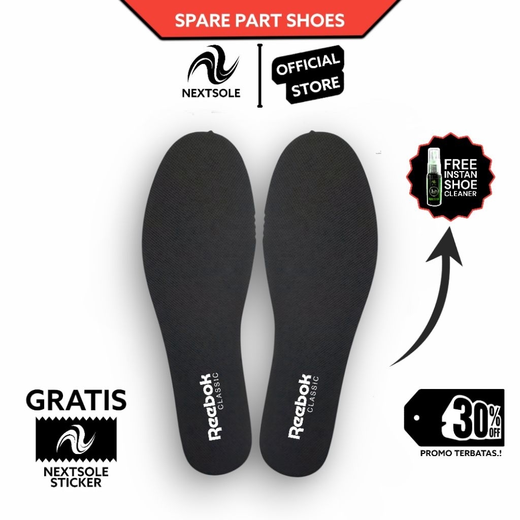 Insole Sepatu Flat B Premium Ortholite Foam Rbok Sekolah & Olahraga