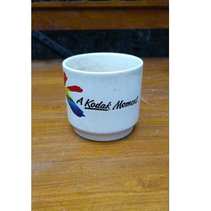 cangkir kamera kodak hadiah  jadul antik