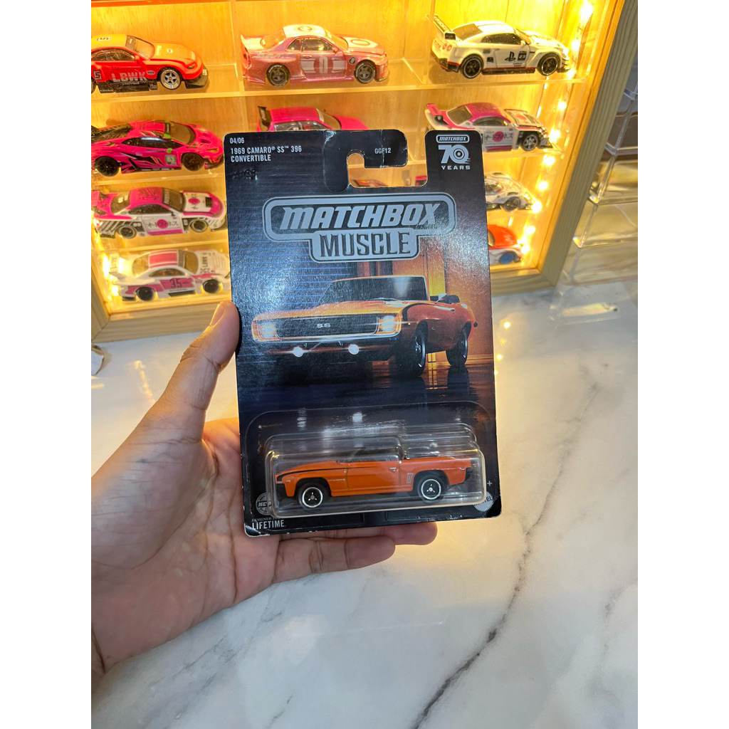 Mainan mobil matchbox || 1969 camaro ss 396 convertible : ORI DAN MURAH