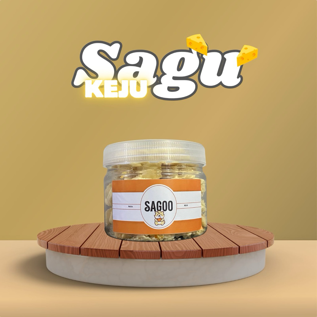 Kue Sagu Keju / Kue Kering Sagu Keju / Sagoo Cookies / Kue Lebaran / Cookies Lebaran / 250gram / 500