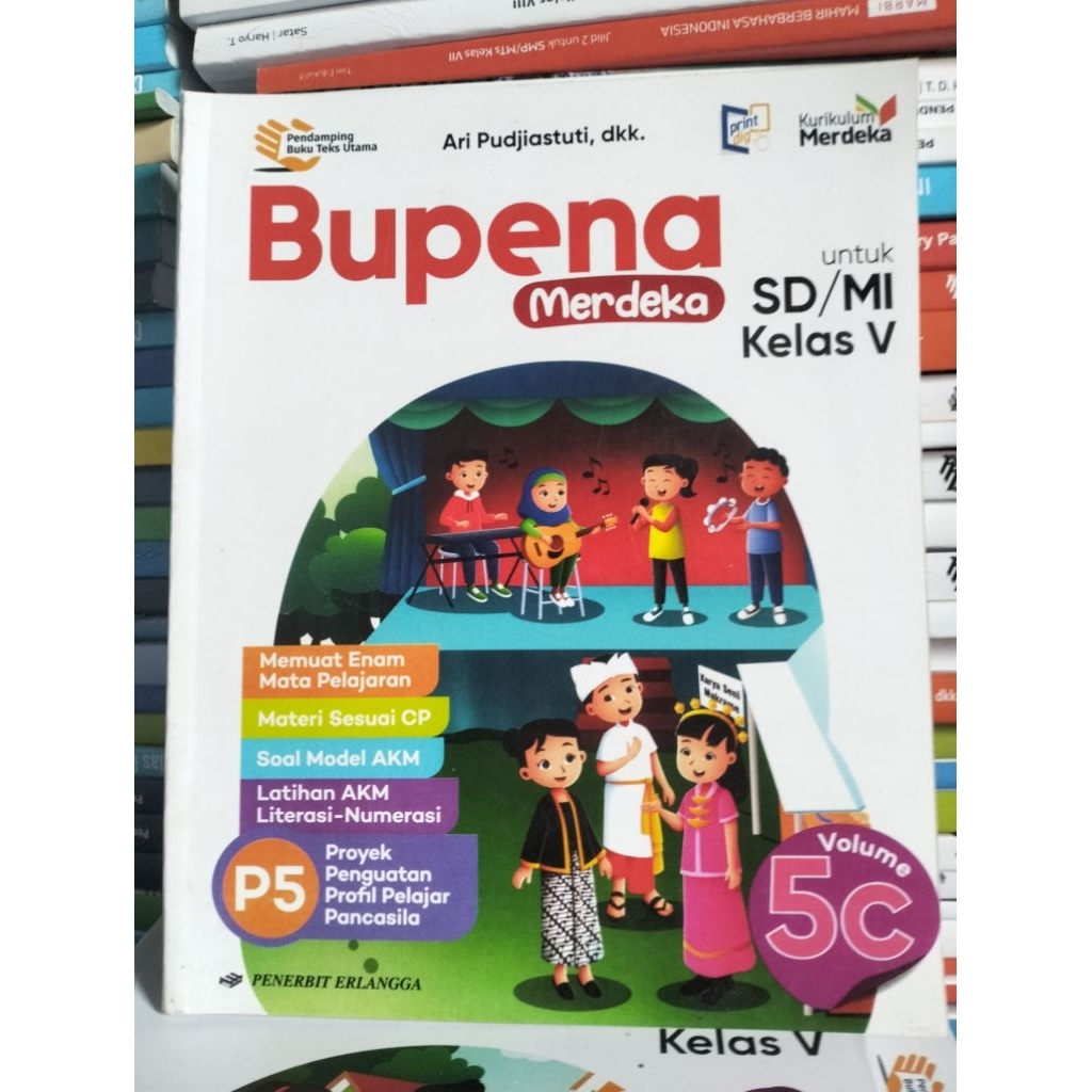 buku bupena p5 kelas 5c Erlangga