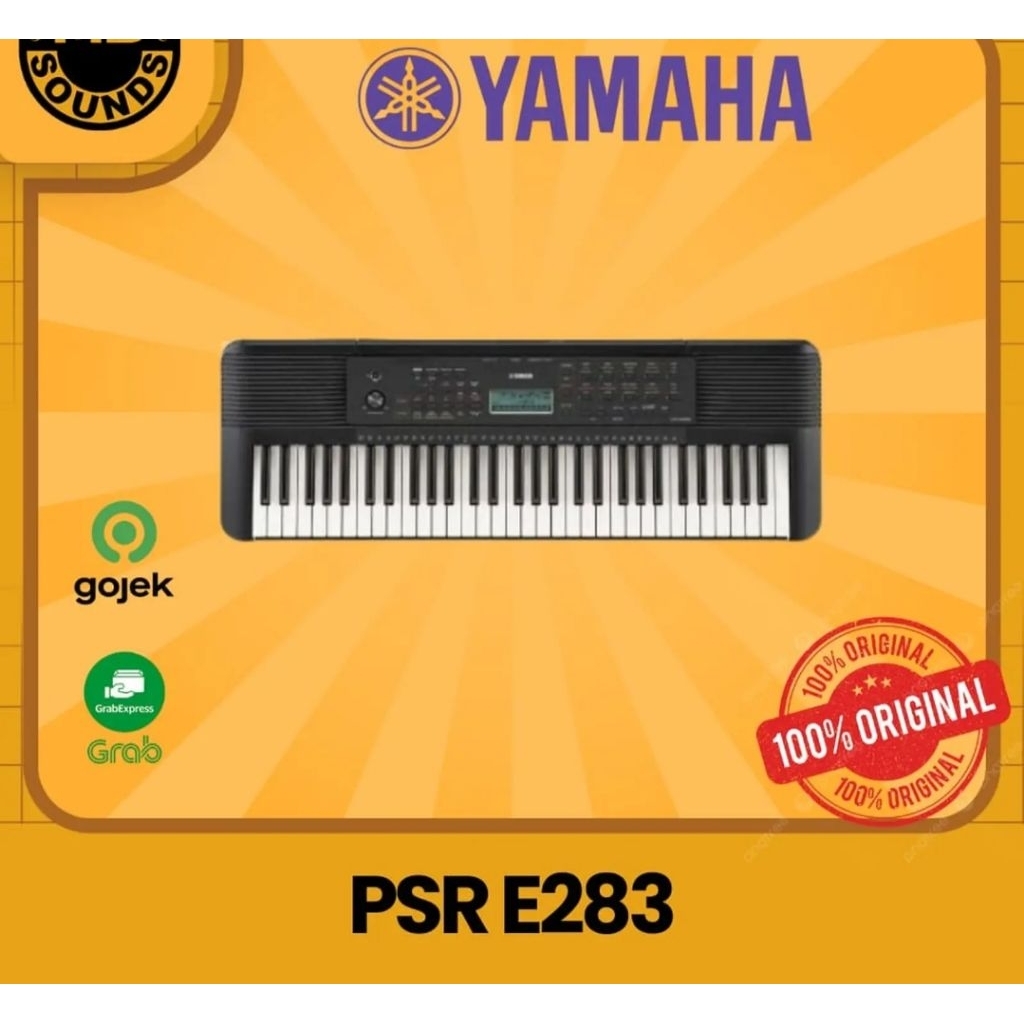 Keyboard piano organ yamaha psr e283 original garansi resmi