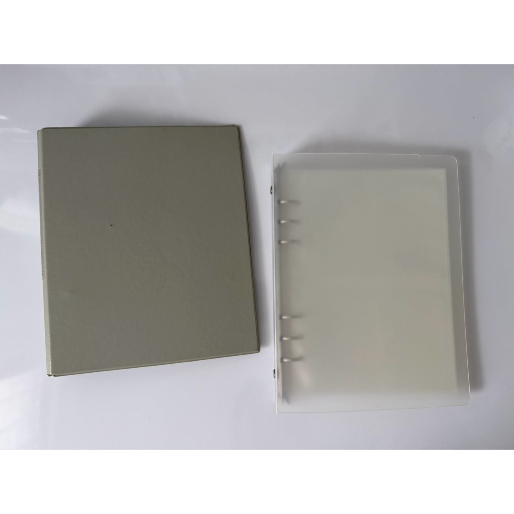 Binder Collect Book Preloved A5 2 Ring, 6 Ring Transparant Bambi + Sleeve PC Photocard 4P Ultra Pro