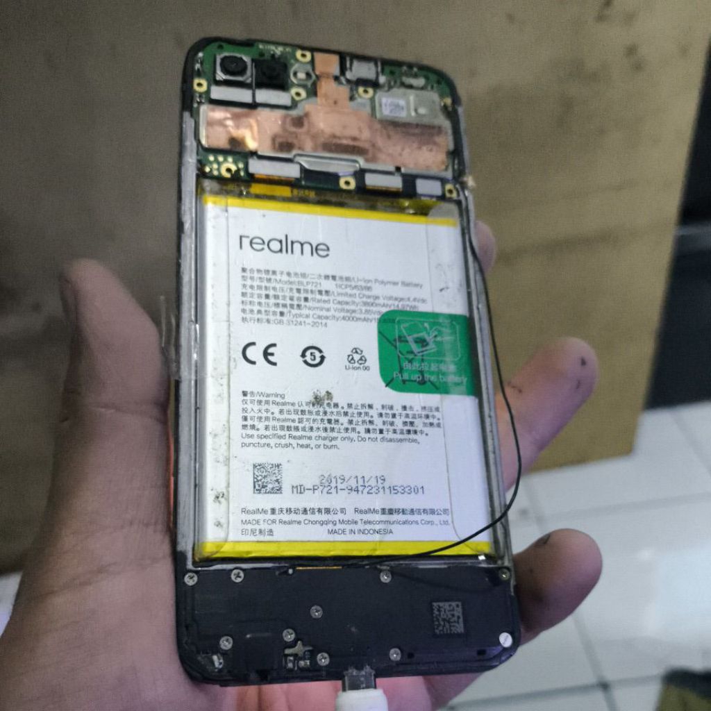 Realme C2 Normal mesin