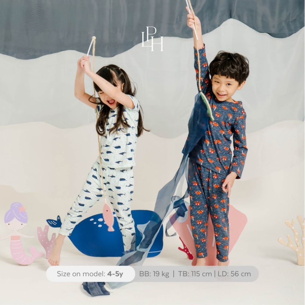 LITTLE PALMERHAUS LITTLE WEAR LONG SLEEVE BABY & KIDS - SETELAN PANJANG LITTLE PALMERHAUS BOHOSUMMER