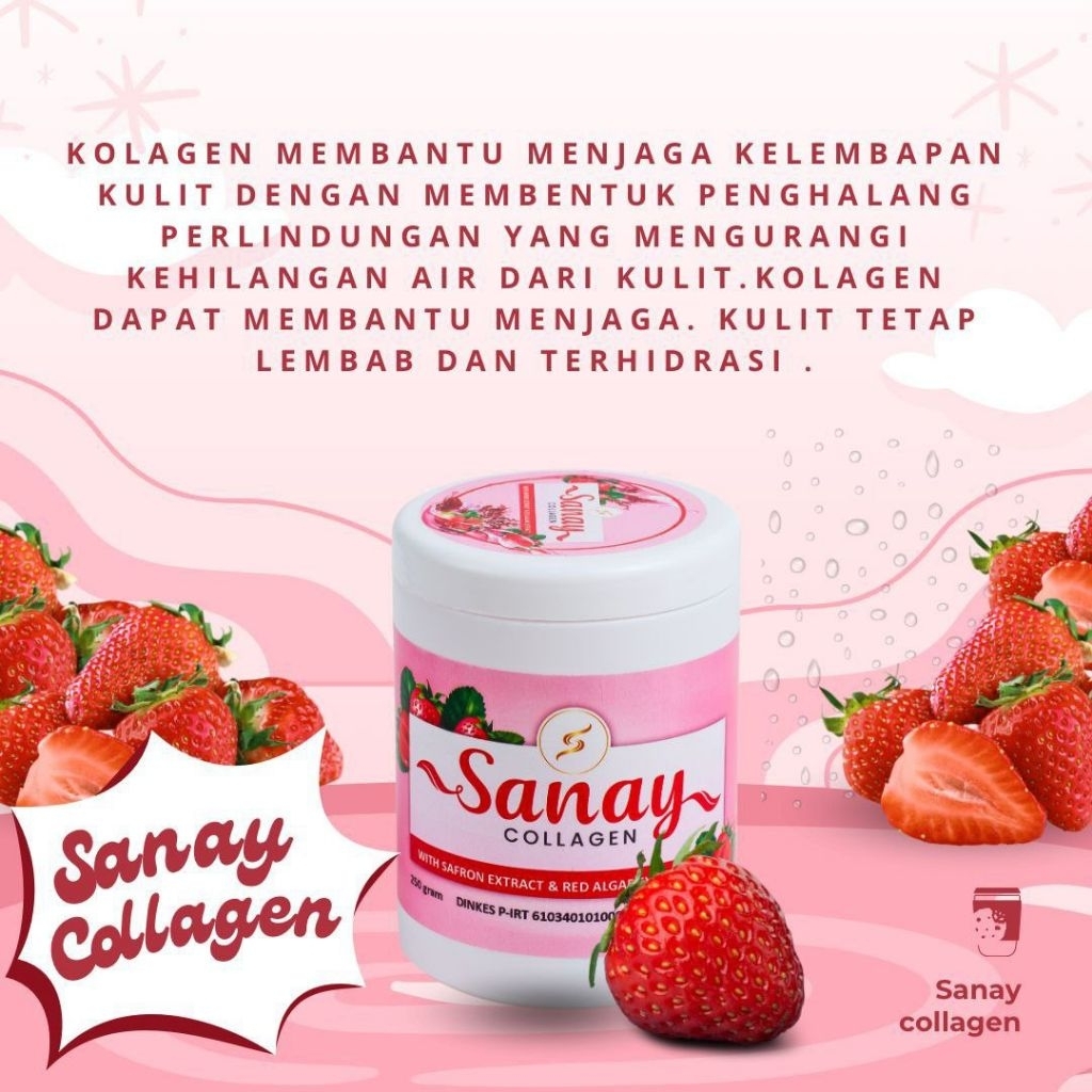 READY SANAY Marine Collagen / SANAY Collagen / Minuman Collagen / Collagen Sanay