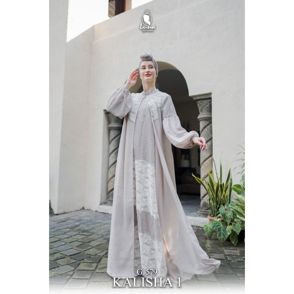 Dress Gamis G.579 KHALISA 1 By Luna Hijab Indonesia