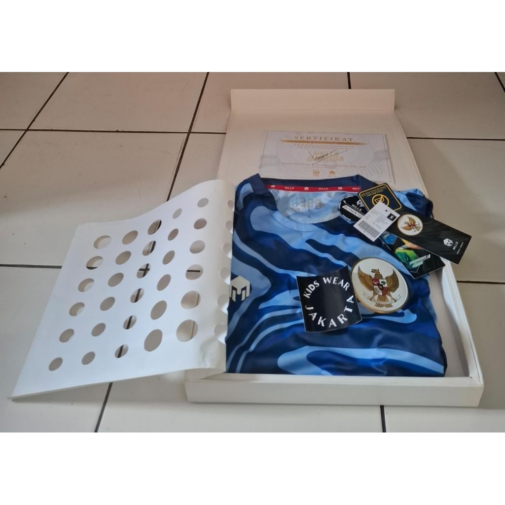 (MILLS) Timnas Indonesia Jersey - Player Issue Away - 2020 (S)