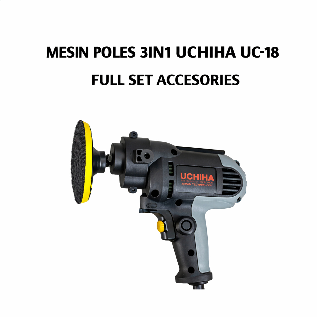 Mesin multiguna 3in 1 untuk poles bor dan gerinda merk uchiha new 2022