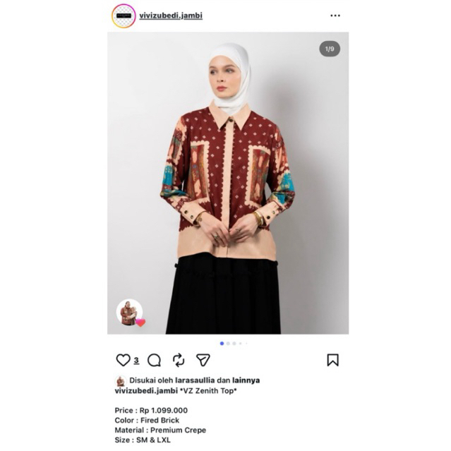 Preloved Vivi Zubedi