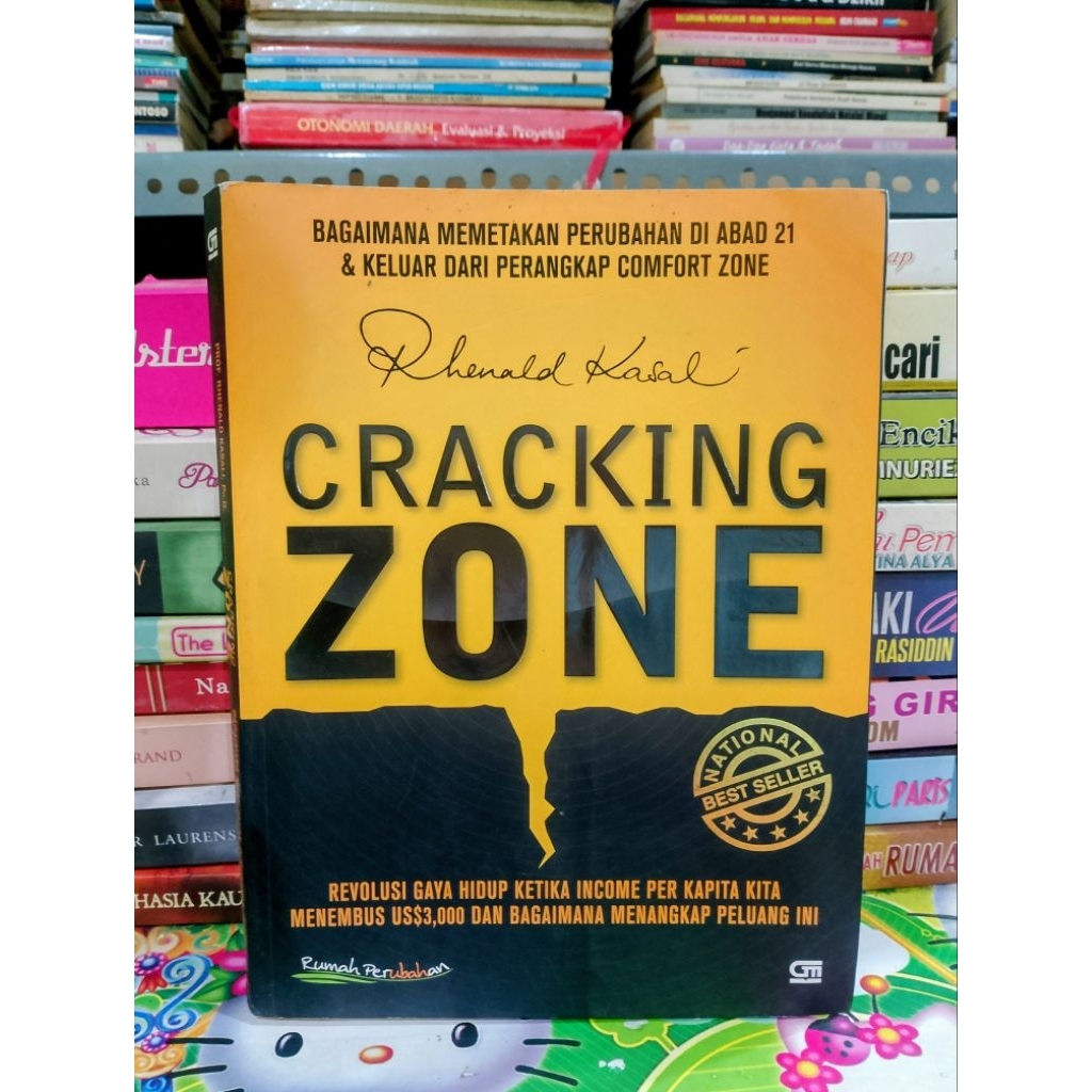 BUKU CRACKING ZONE RHENALD KASALI (ORIGINAL)