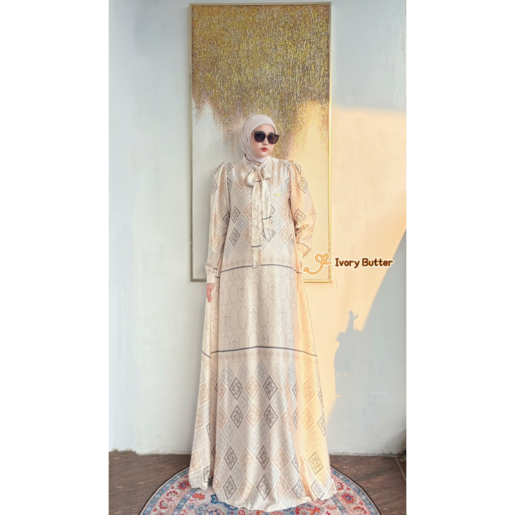 AZZAHRA DRESS BAHAN ARABIAN SUTRA SILK BY FAJAR COLLECTION