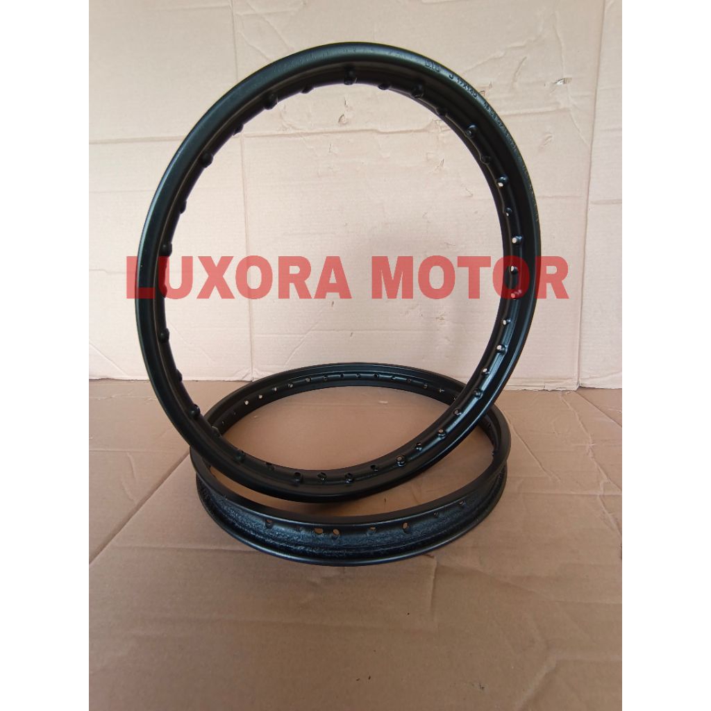 sepasang velg besi ring 17x140 warna hitam DID HM