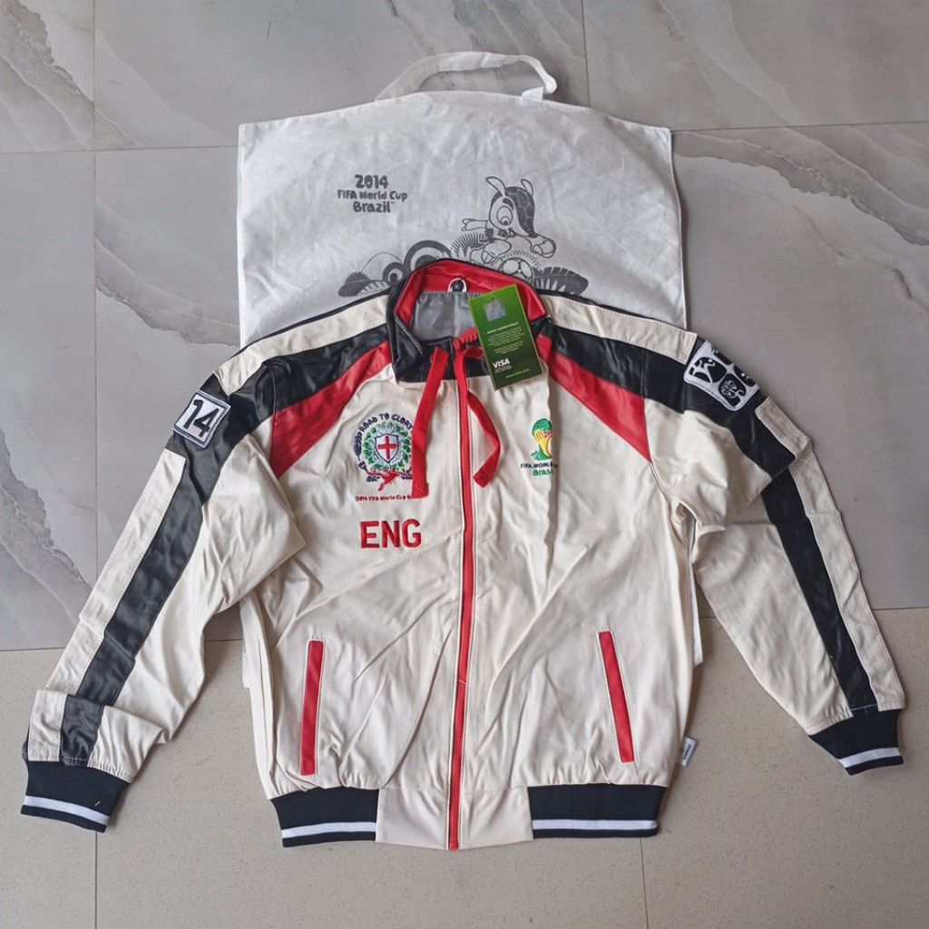 jaket fifa world cup brazil ENGLAND XL