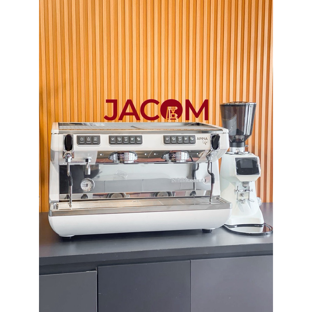 Paket Mesin Kopi Simonelli Appia Life V 2GR & Indeljens Veloce Alto
