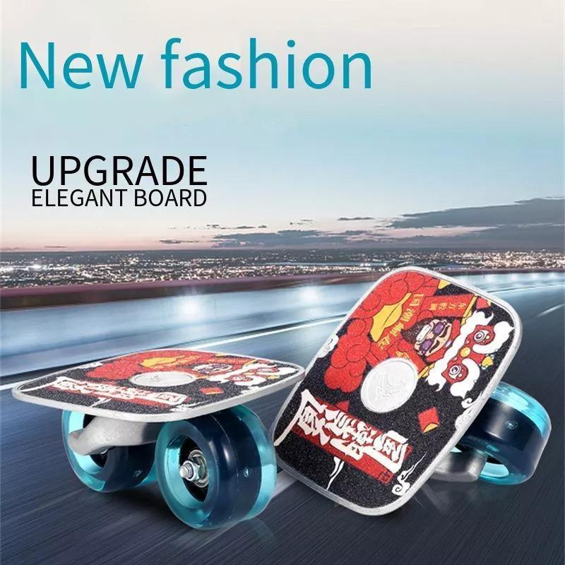 Freeline Skate Anti Slip Drift 2 Roda LED Flashing
