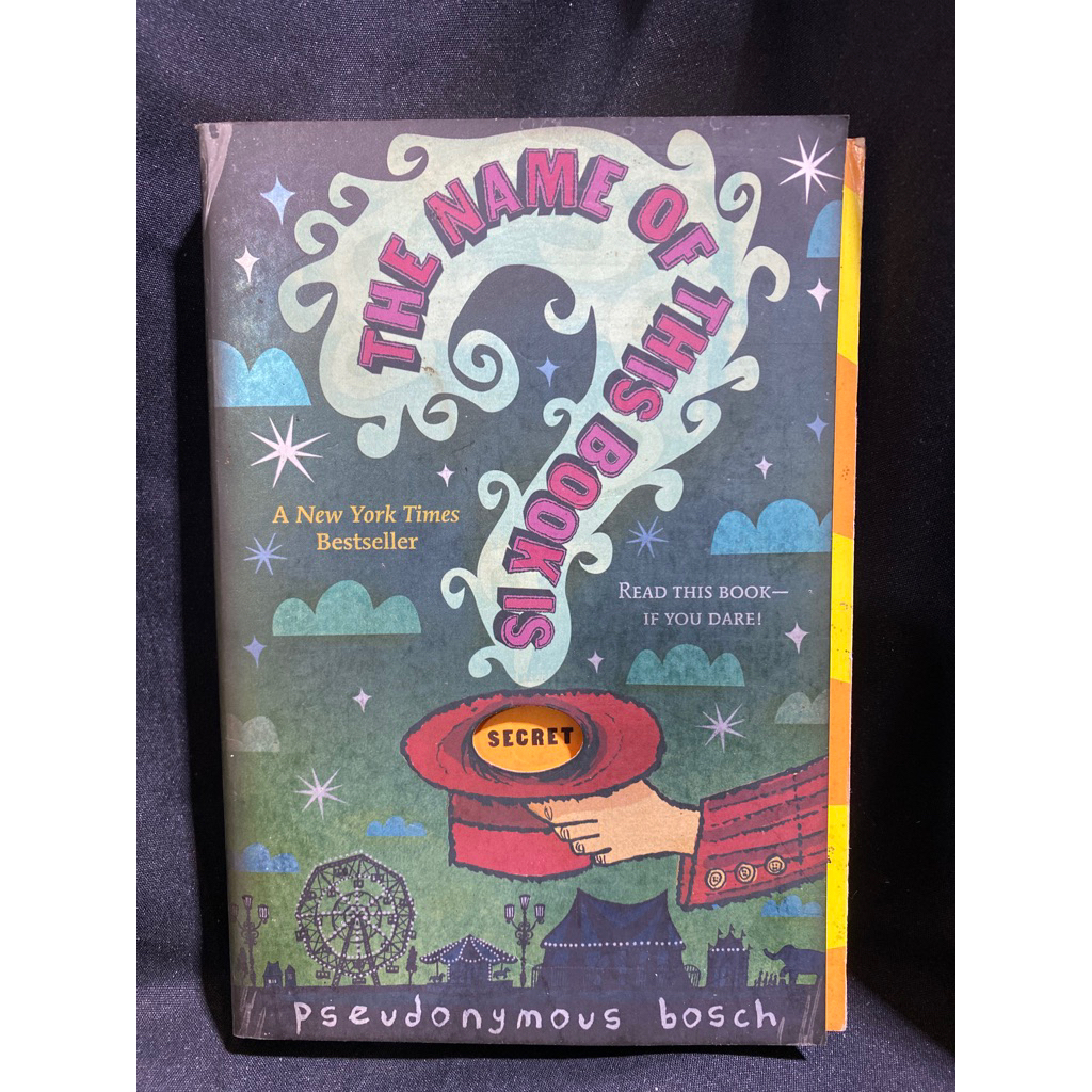 Buku Original THE NAME OF THIS BOOK IS - PSEUDONYMOUS  BOSCH