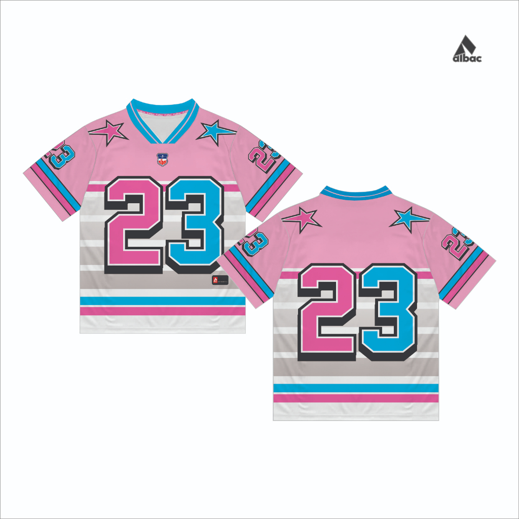 ALBAC Jersey Jumbo Unisex / Streetwear / Oversize / Number / Retro / Vintage