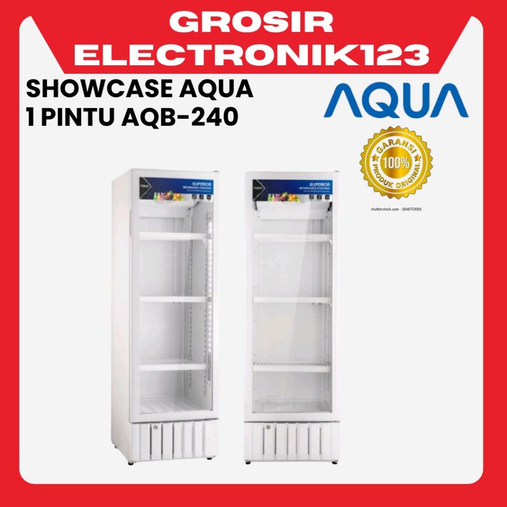 AQUA  Showcase Display Cooler 230L - AQB-240 AQB 240
