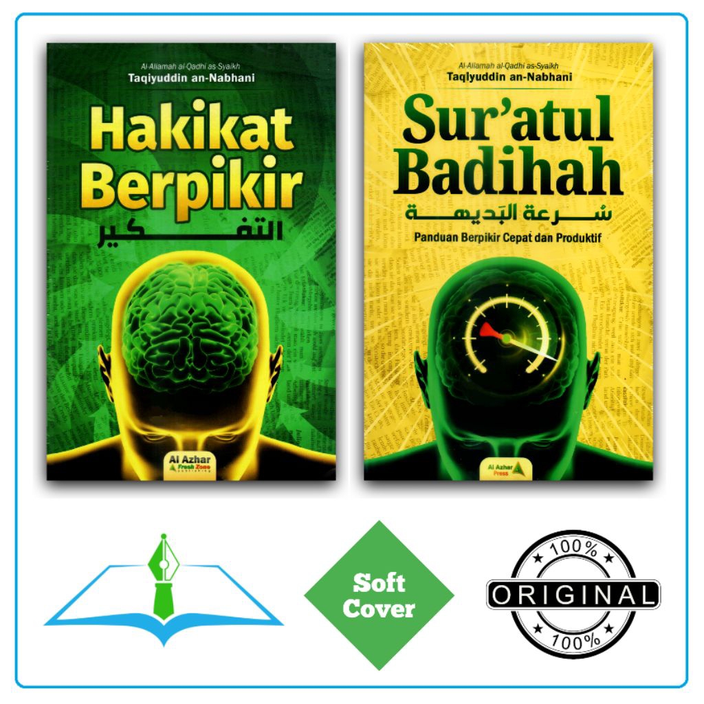 Paket Buku Hakikat Berpikir dan Sur'atul Badihah - Al Azhar