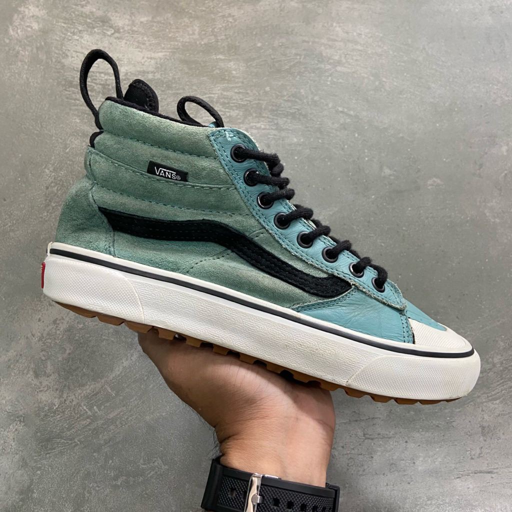 [Size 38.5] Rare Vans Sk8-Hi MTE 2.0 DX ‘Oil Blue’ (VN0A4P3ITUJ) Second Original Kondisi Mulus Nomin
