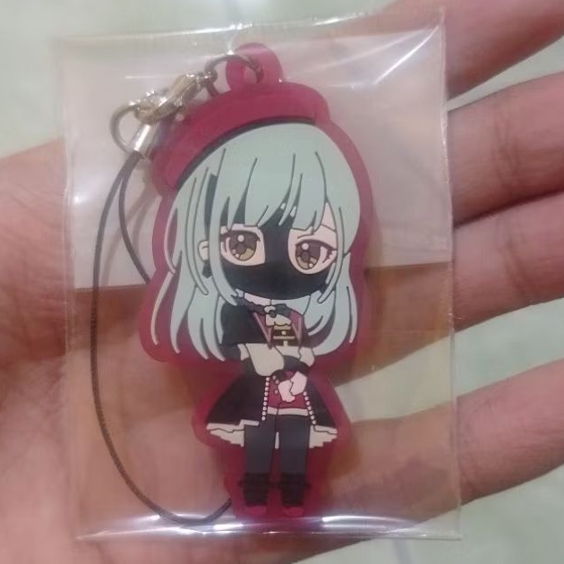 Bang Dream Ave Mujica Mutsumi Wakaba (Mortis) Rubber Keychain