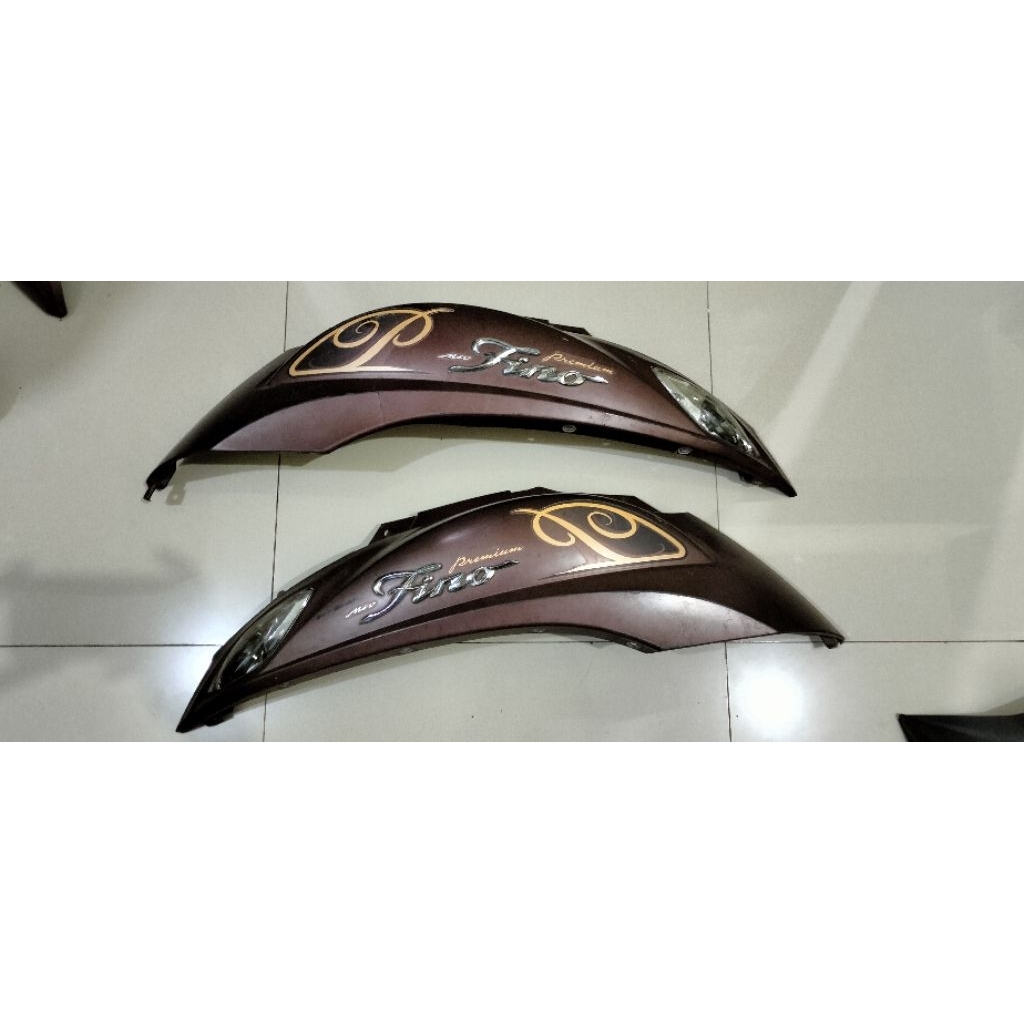 cover bodi belakang fino 125 fi original fullset lampu sein