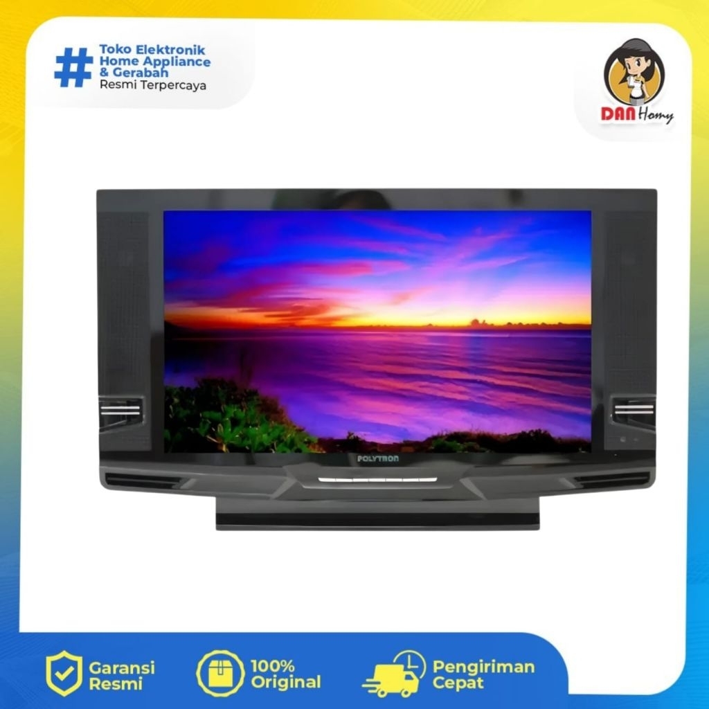Digital Tv 24inch Polytron Hd24223 (Gak pakai stb)