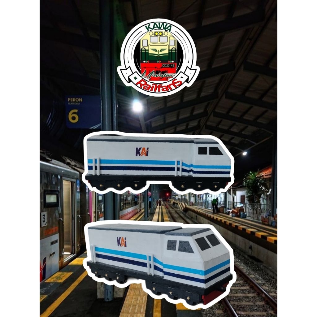 Miniatur Kereta Api Type CC203