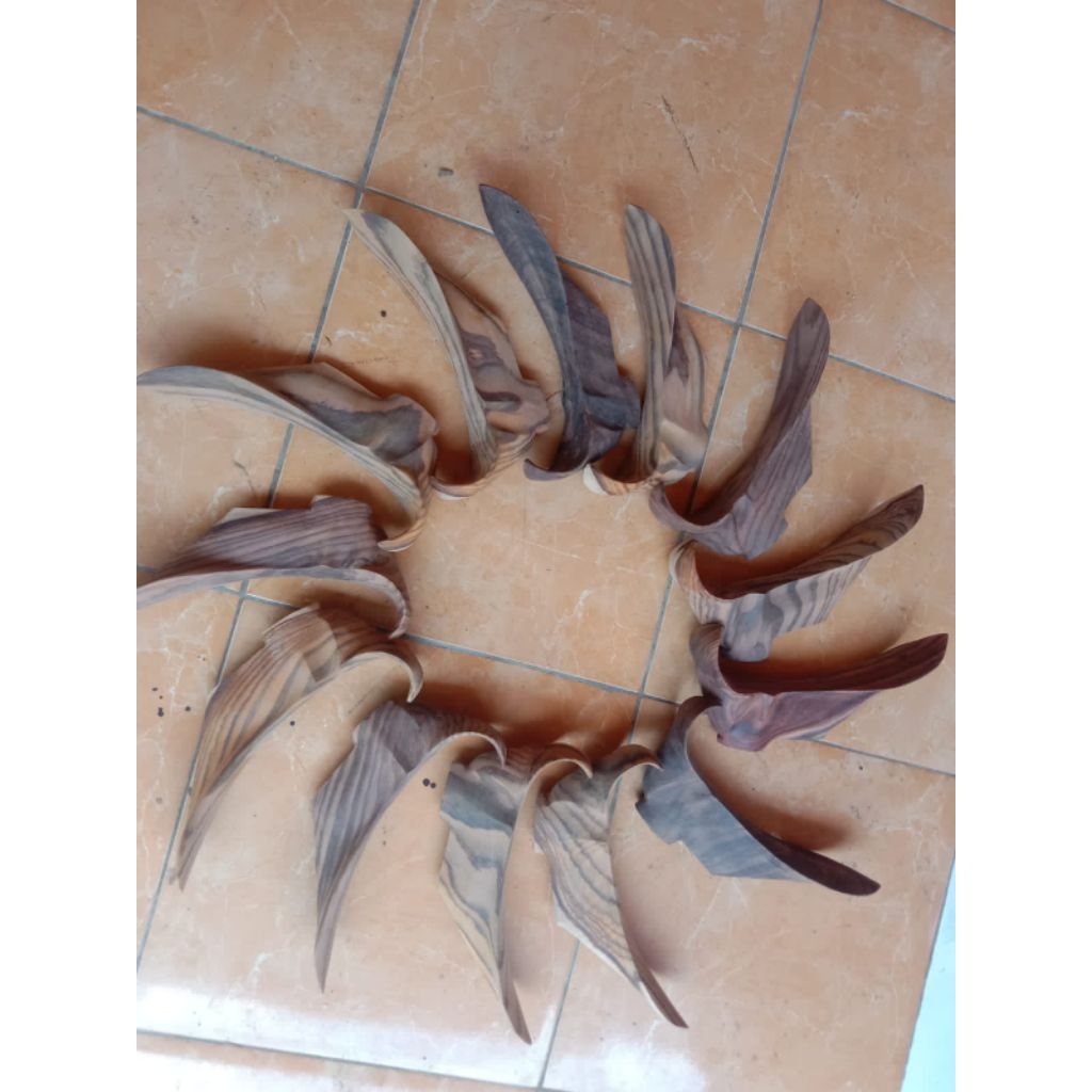 warangka ladrang/branggah jogja sono keling amplasan