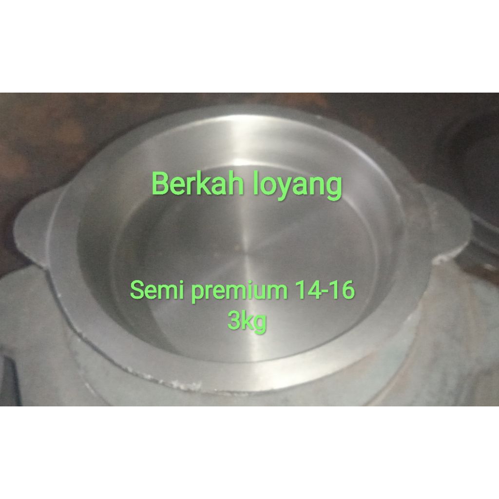 loyang wajan martabak manis,terang bulan standart 14-16 + tutup berat 3 kg