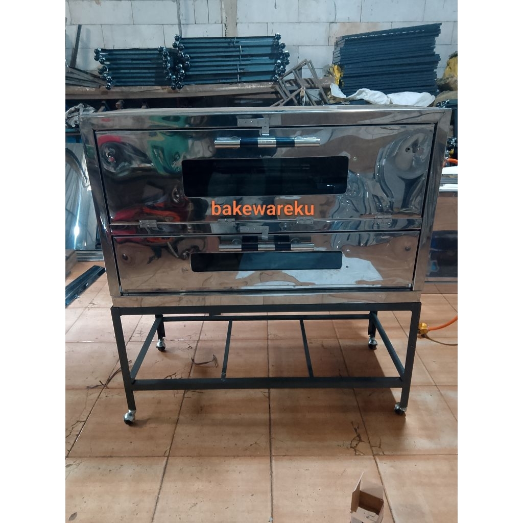 Oven Gas Manual Stainless 120cm