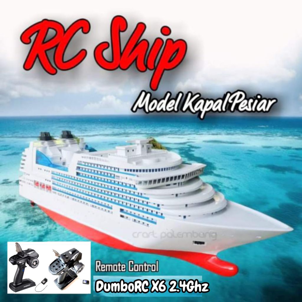 Kapal Remote Control / RC Kapal Pesiar Ukuran Besar