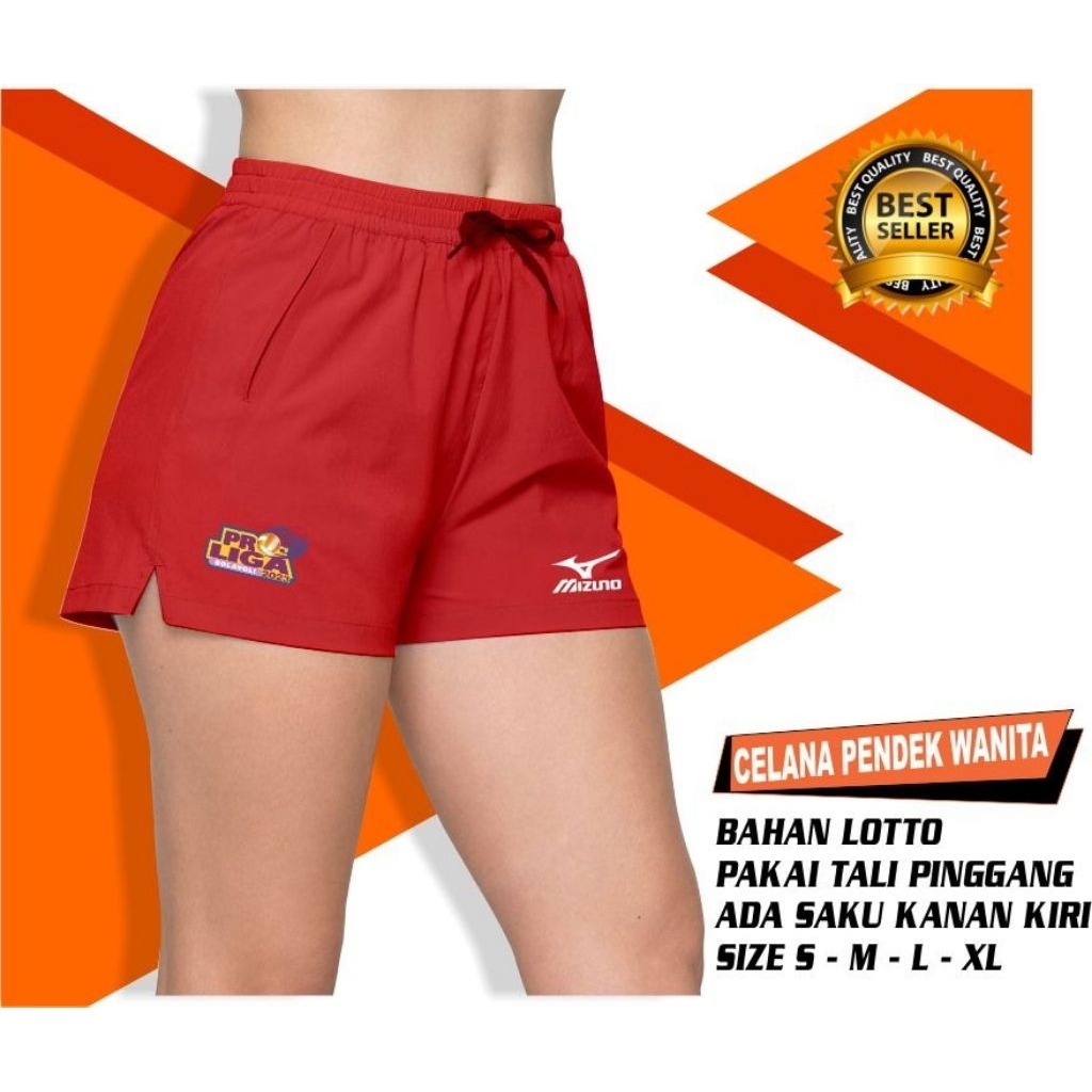 Celana Pendek voli wanita - celana voli pro lig wanita terlaris