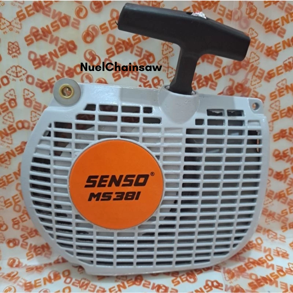 Recoil Stater Assy Chainsaw STIHL MS 381. Recoil Stater Senso MS381 Komplit Tinggal Pasang