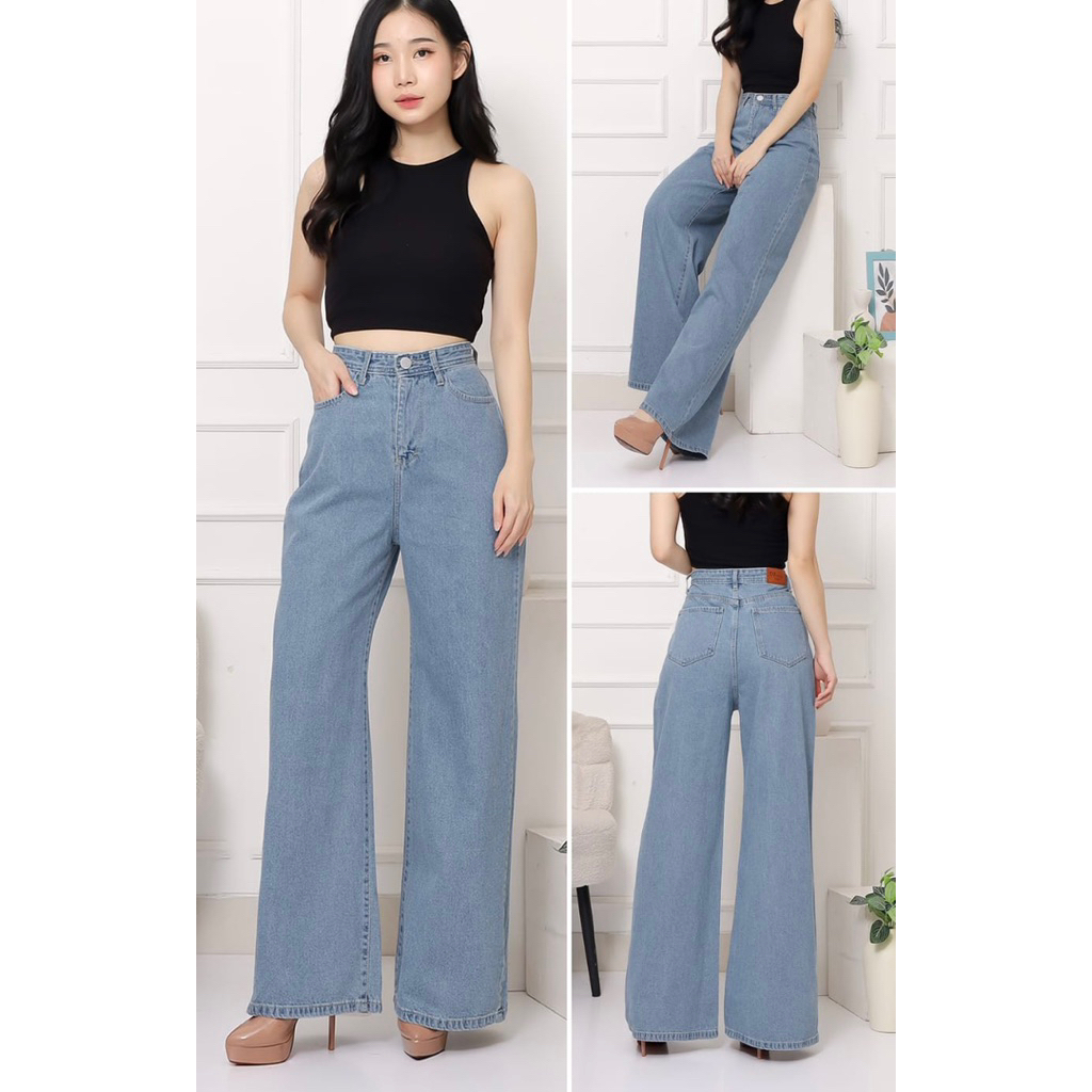 SKENA BAGGY JEANS PREMIUM WANITA