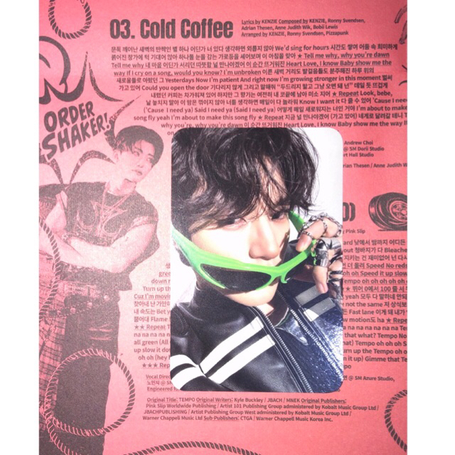 photocard jeno tds4 keyring