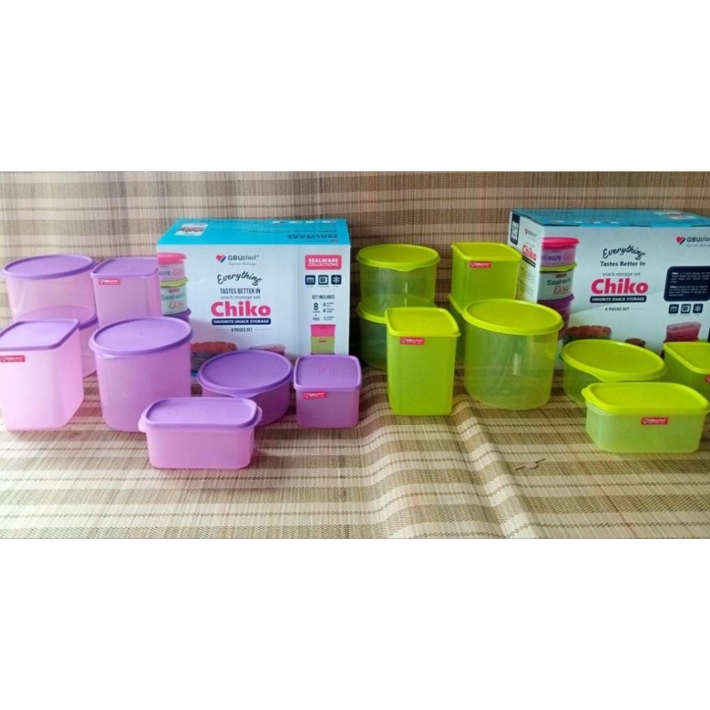 [ GBU PLAST ] TOPLES SET CHIKO 8in1