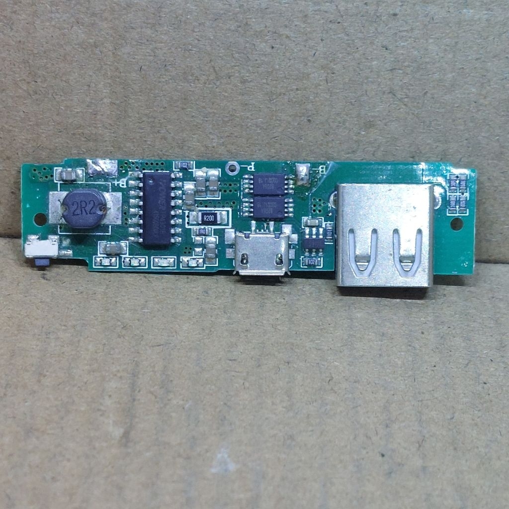 kit modul power bank pengisi daya baterai